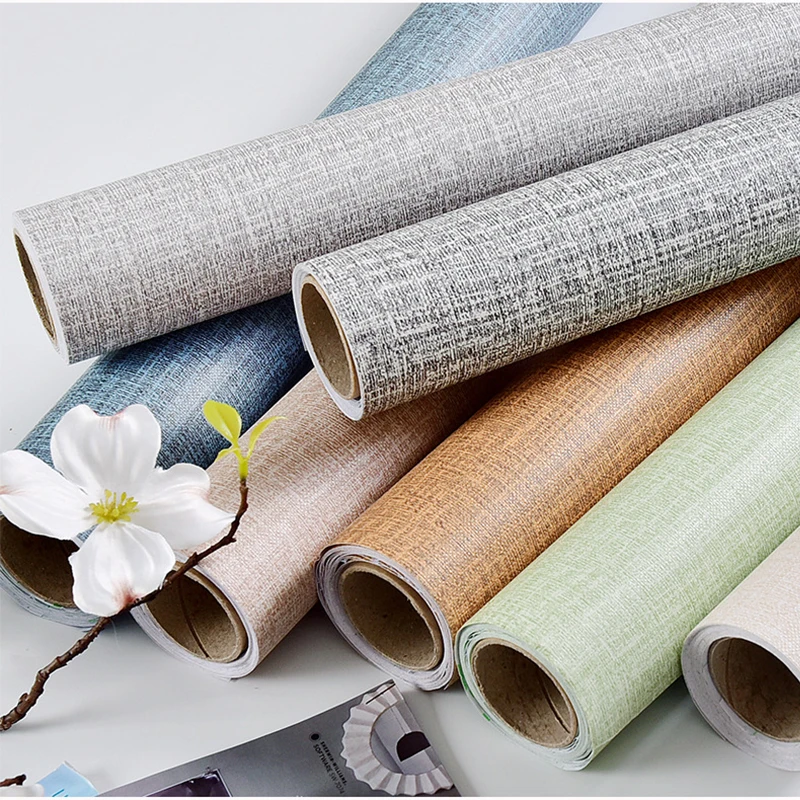 50 м льняная настенная бумага Grasscloth рулон текстура для спальни Настенная столовой