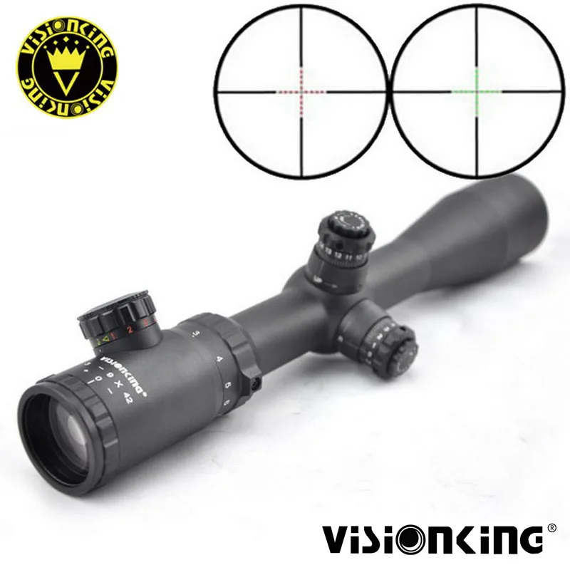 Visionking 3 9x42 Mil Dot 0.25MOA Sniper Riflescope 30mm Tube Tactical ...