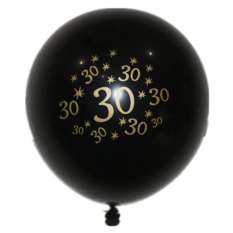 2019-10pcs-lot-12inch-Gold-Latex-Balloons-Air-Black-30-40-50-60-70-Years-Confetti(1)