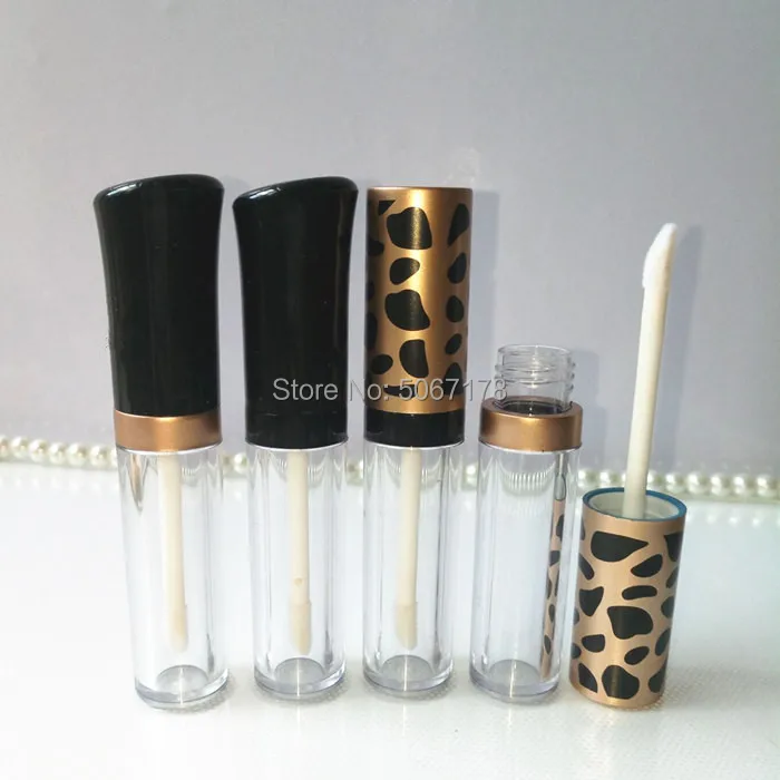 

10pcs 5ml Empty Lip Gloss Tube DIY Homemade Lip Gloss Container Transparent Refillable Bottles Portable Lipstick Lipgloss Bottle