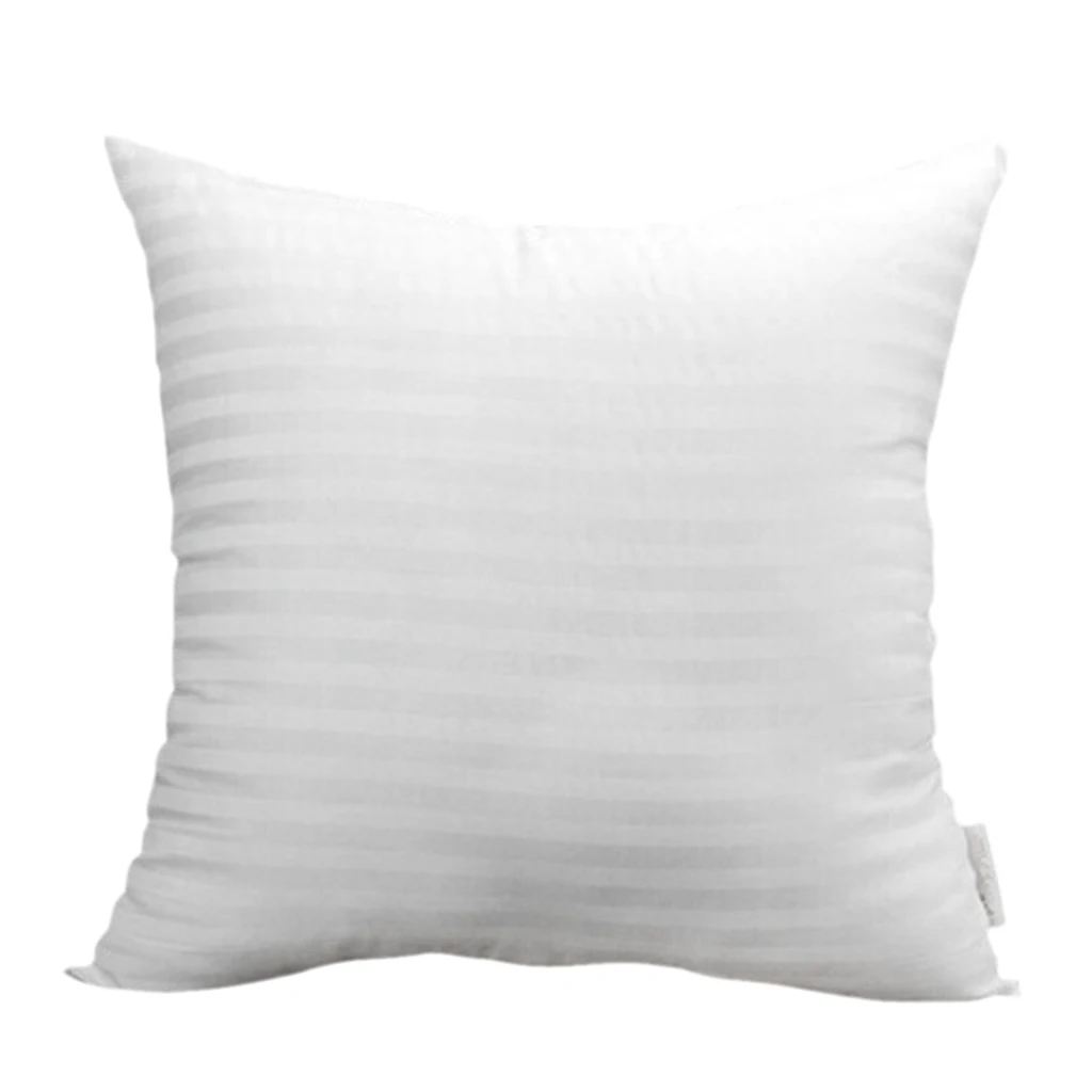 50*50cm White Square Cushion Pillow Inner Pad Insert Home Sofa Decor New