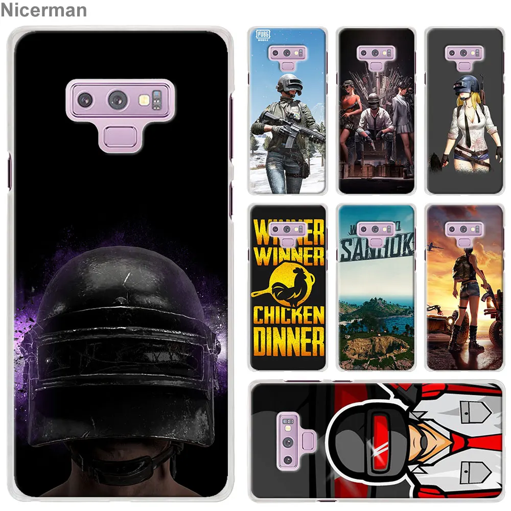 

pubg Case Cover for Samsung Galaxy Note 9 Note 8 S8 S9 S10 Plus S10e A50 A70 Phone Case Coque