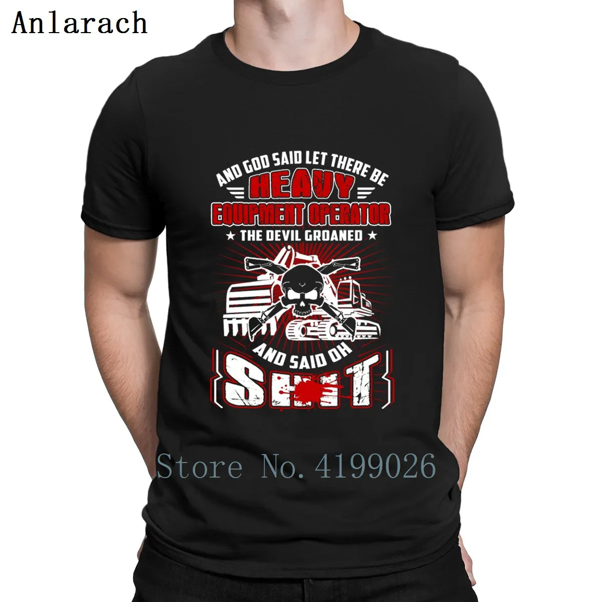 Heavy Equipment Operator The Devil Groaned And T Shirt