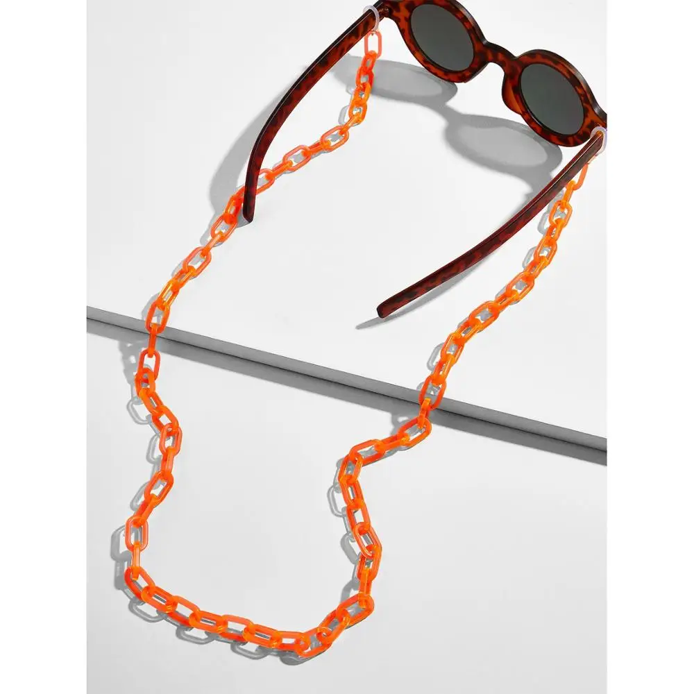 Лето BA ретро Красочный Узор Акриловый для очков держатель цепи ожерелье ремешок для солнцезащитных очков шнуры