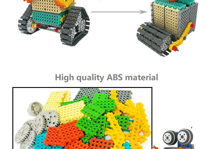 179 шт. RC Робот строительные блоки Стволовые Обучающие образовательные комплекты блоки роботов дистанционного управления игрушки