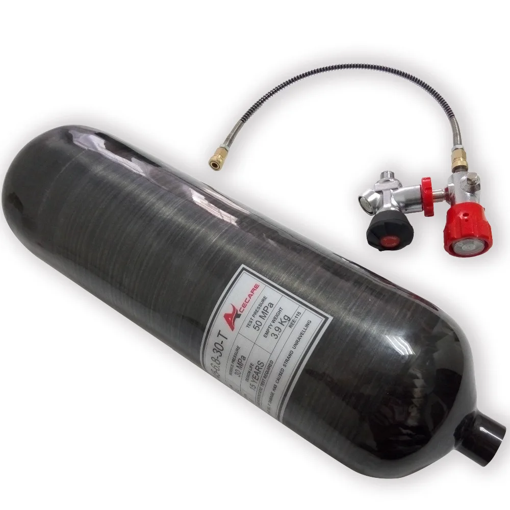 AC368301 6.8L Black 4500psi/Pcp Air/SCUBA Tank Carbon Fiber Cylinder Valve&Filling Station Pcp Air Rifle Airforce Condor Acecare AC368301 6.8L Black 4500psi/Pcp Air/SCUBA Tank Carbon Fiber Cylinder Valve&Filling Station Pcp Air Rifle Airforce Condor Acecare
