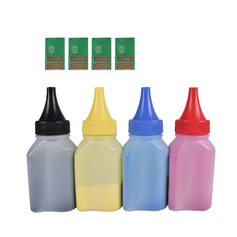 Chip de Toner de Cor Compatível para hp pó + 4 Laserjet Pro M181fw M180n 4 Pcs Cf530a-cf533a 205a