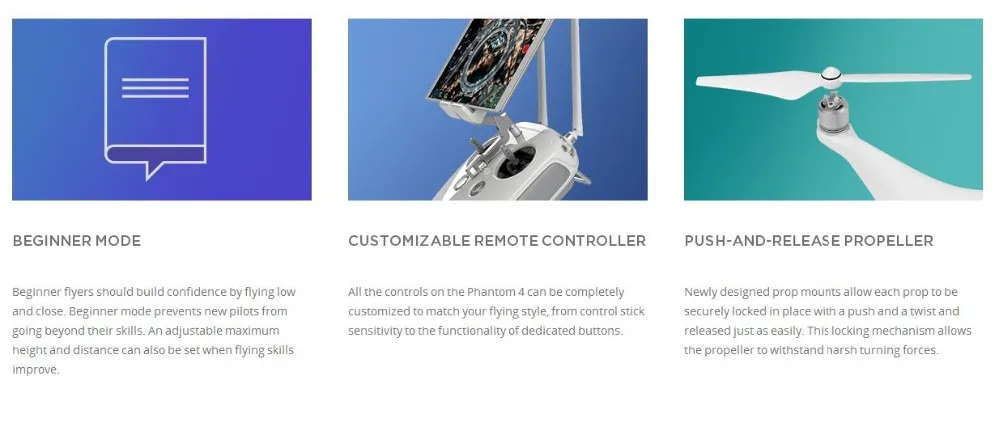 DJI Phantom 4 Camera Drone With Extra Battery Visual Tracking Follow Me, TapFly ,Sport Mode,Obstacle Sensing System