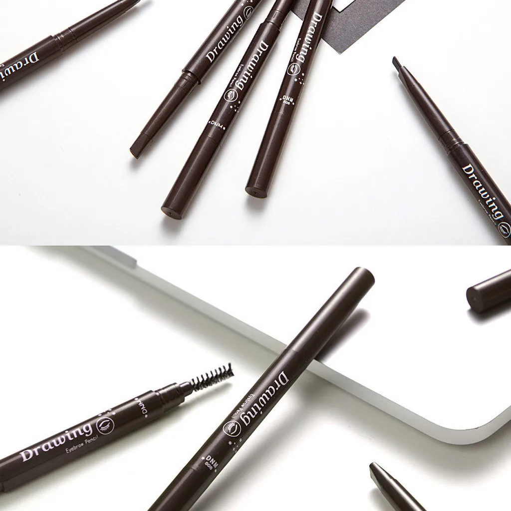 Eye Brow Pencil Cosmetics Makeup Tint Natural Long Lasting Paint Tattoo Eyebrow Waterproof Black Brown Eye brow Makeup YJJ2