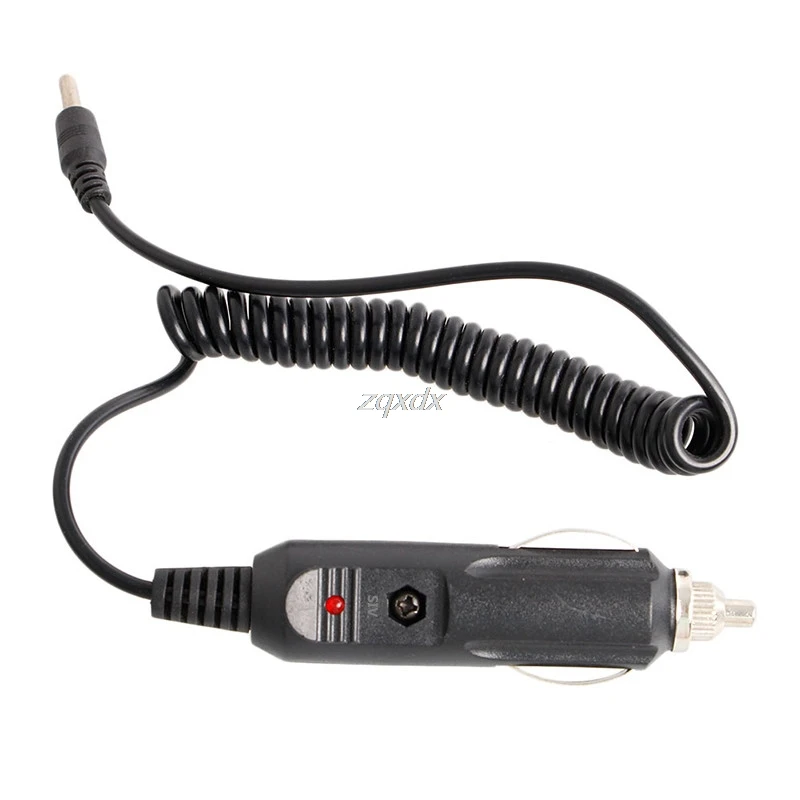 SIV 1.5 M DC 12 V سيارة شاحن محول الطاقة ولاعة السجائر الربيع كابل 3.5x1.35 مللي متر Z17 هبوط السفينة