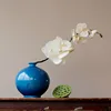Modern Home Decor Ceramic Tabletop Flower Vase Color Glaze Pomegranate Shape Porcelain Decoration Vases 1