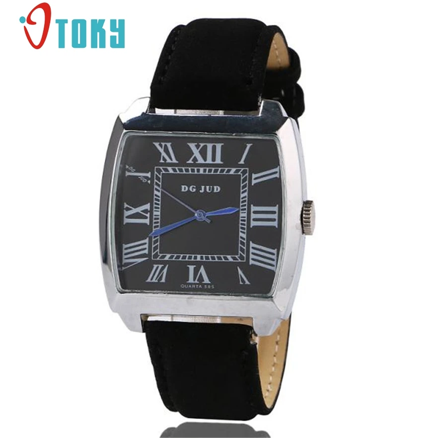 OTOKY clock women Fashion Roman Numeral Dial ladies Rectangle watch quartz watch relogio 20