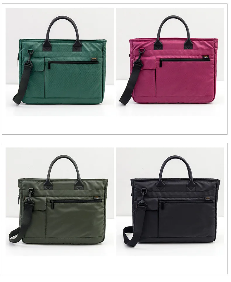 Вместительная сумка для ноутбука для мужчин и женщин, дорожный портфель, деловая сумка для ноутбука 14 15 дюймов Macbook Pro W-A17-70