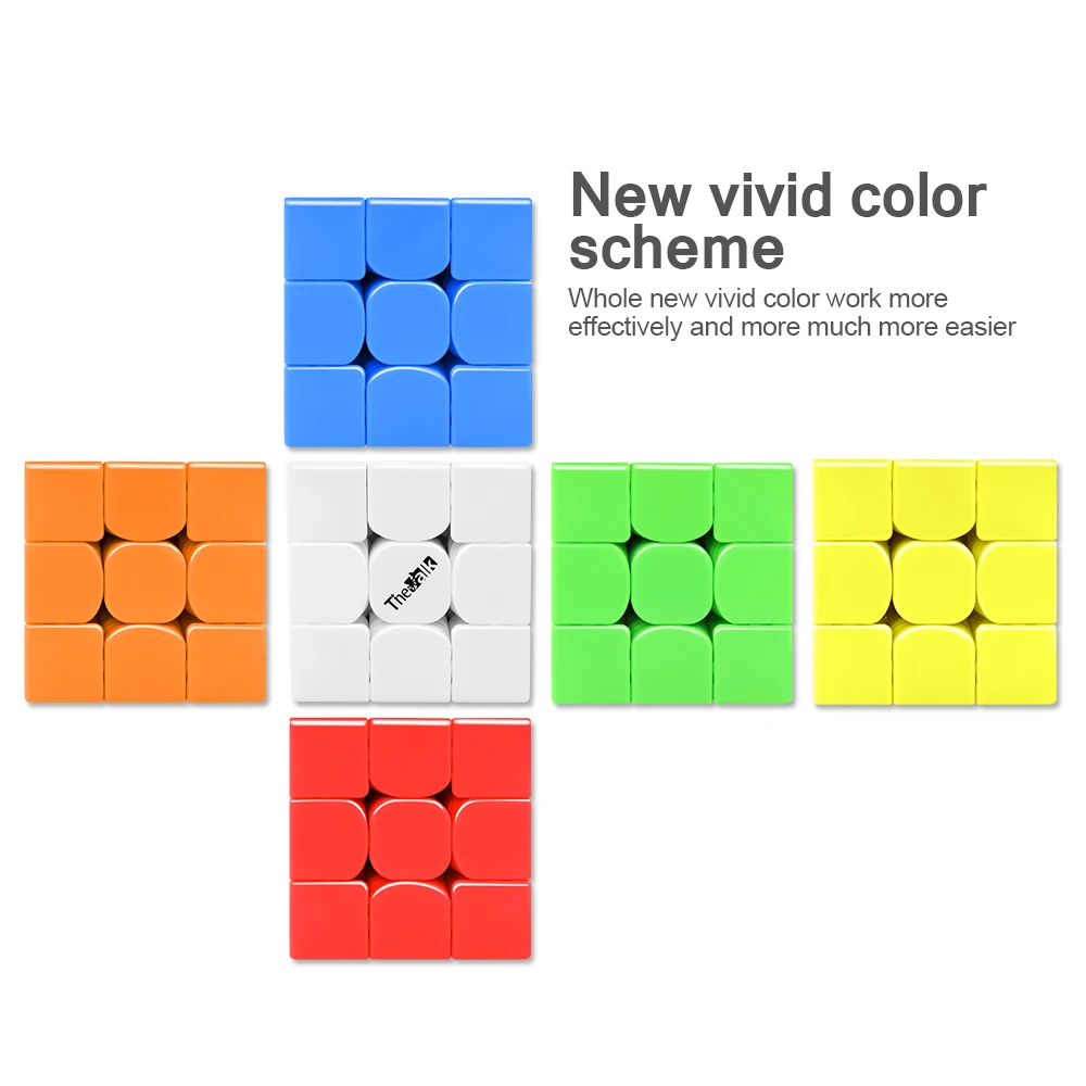 D FantiX QiYi Valk 3 скоростной куб 3x3 липкий волшебный 3x3x3 игрушка головоломка|speed cube 3x3|cube