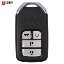 Keyecu Smart Remote автомобилей брелок 4 кнопки FSK 433 мГц ID47 для Honda Odyssey- с режиссерский лезвие