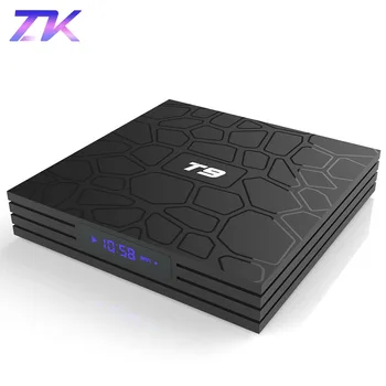 T9 TV Box Android 8.1 4GB 64GB RK3328 Quad-Core 4K HD Wifi BT4.0 USB3.0 Smart TV Box 4K Google Play Store Netflix Youtube Box TV
