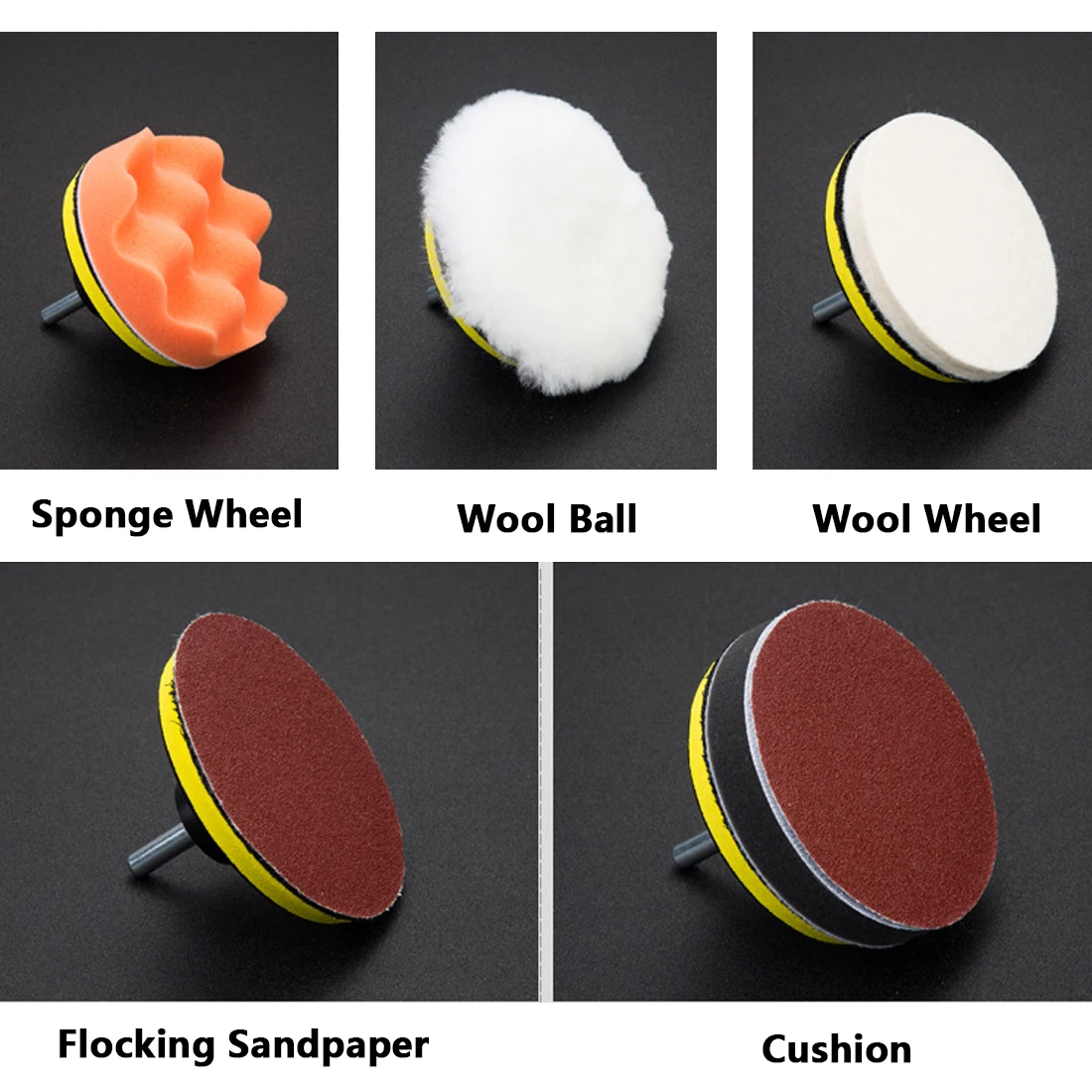 

1pcs Polishing Self-adhesive Disc Polishing Sandpaper Sheet Adhesive Disc Chuck Angle Grinder Sticky Plate for Car 125mm/5inch