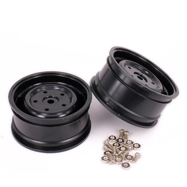 Best Price 2PCS 4 Slot Wheel Rim w/o Tire tyre For Rc 1/10 On Road Racing Crawler Drift Car HSP Himoto HPI Traxxas Drifting Rubber Plastic