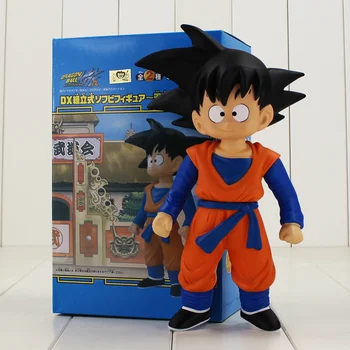 

21cm Son Goku teenager kawaii childhood pvc figure model toy cute Budokai Dragon Ball Z Super Saiyan figure model gift