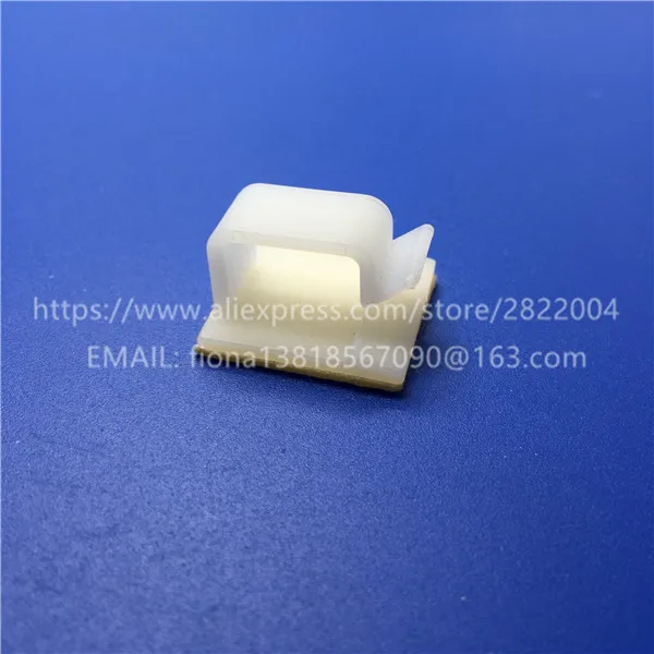 WCL-0805/WCL-1005/WCL-1007/WCL-1258/WCL-1368 Nylon Plastic 3M Self Adhesive Wire Fixed Mount Clamp Seat Network Cable Clip | Обустройство