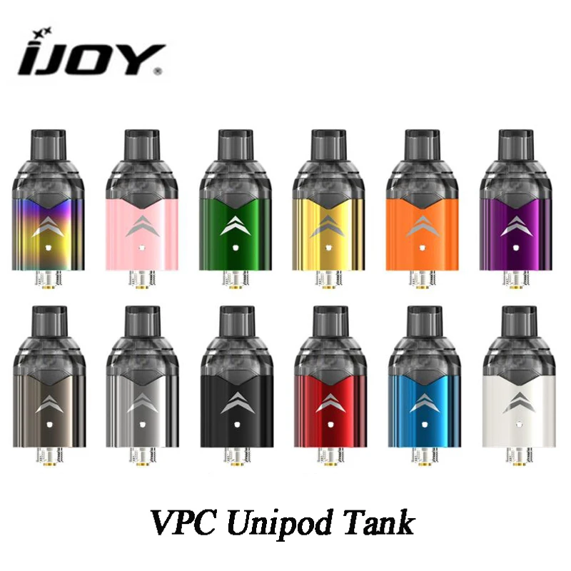 New Original iJoy Vpc Unipod Tank 2ml Vape With 1.0ohm Coil&Side Filling 510 Thread Fit iJoy BAE