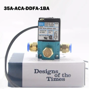 

1/8" DC24V 12.7W Mac 35A Type High Frequency Solenoid Valve 35A-ACA-DDFA-1BA for Dispenser Marking Dispensing Machine