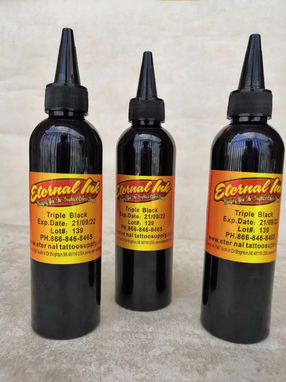 

1 Bottle Body Paint Tattoo Ink Permanent Makeup Coloring pigment Black Tattoo Paint Body Makeup Ink Tools