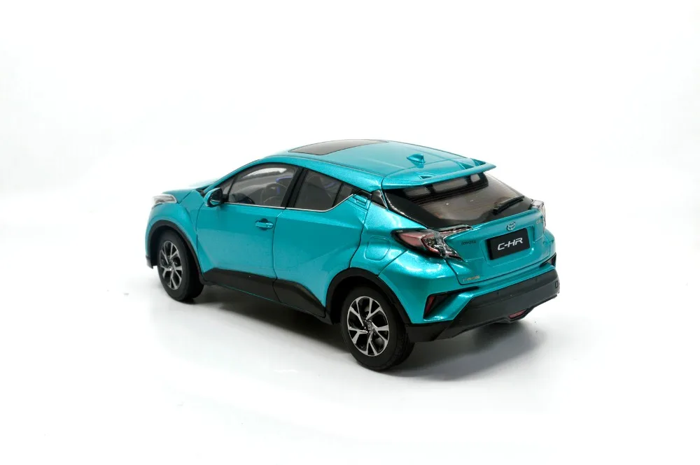 Paudi модель 1/18 1:18 Масштаб Toyota C-HR CHR синий SUV литая модель автомобиля игрушка модель автомобиля открываются двери