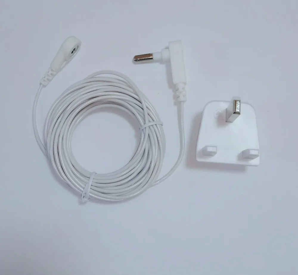 Earthing Cable UK Socket plug with grounding cord for Earthing sheet