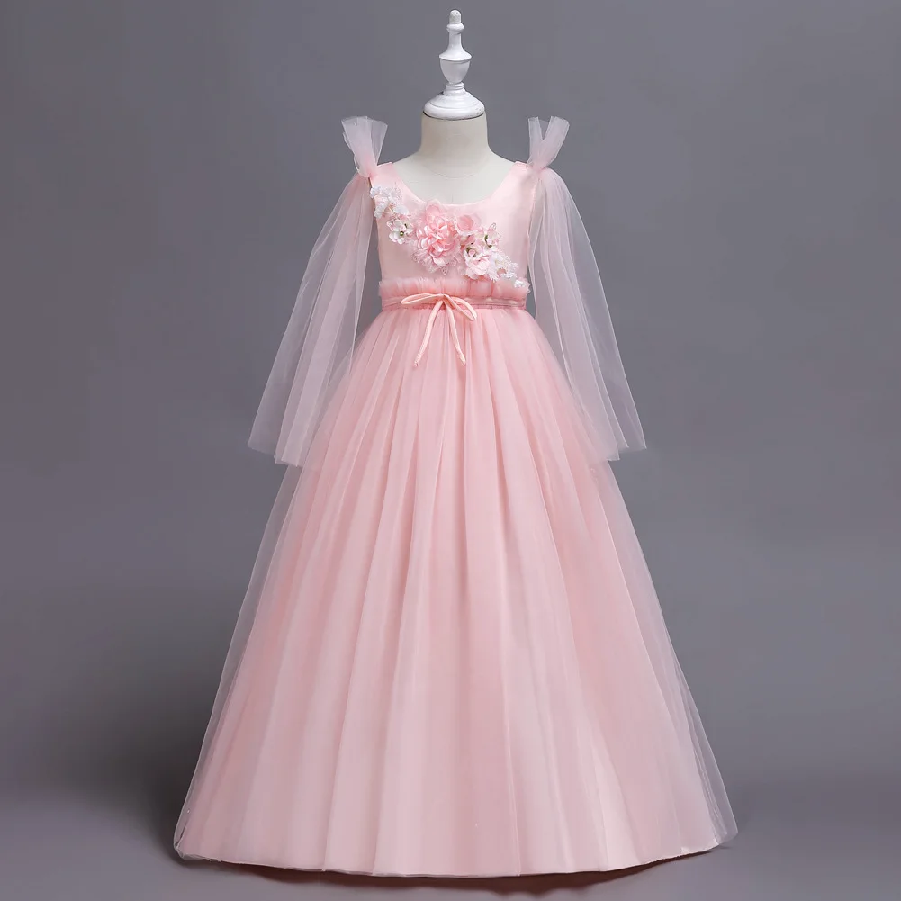 Одежда для подростков возрастом от 2 до 14 лет рождественское платье для девочек летнее платье принцессы для свадебной вечеринки Новогодняя одежда без рукавов с блестками для девочек