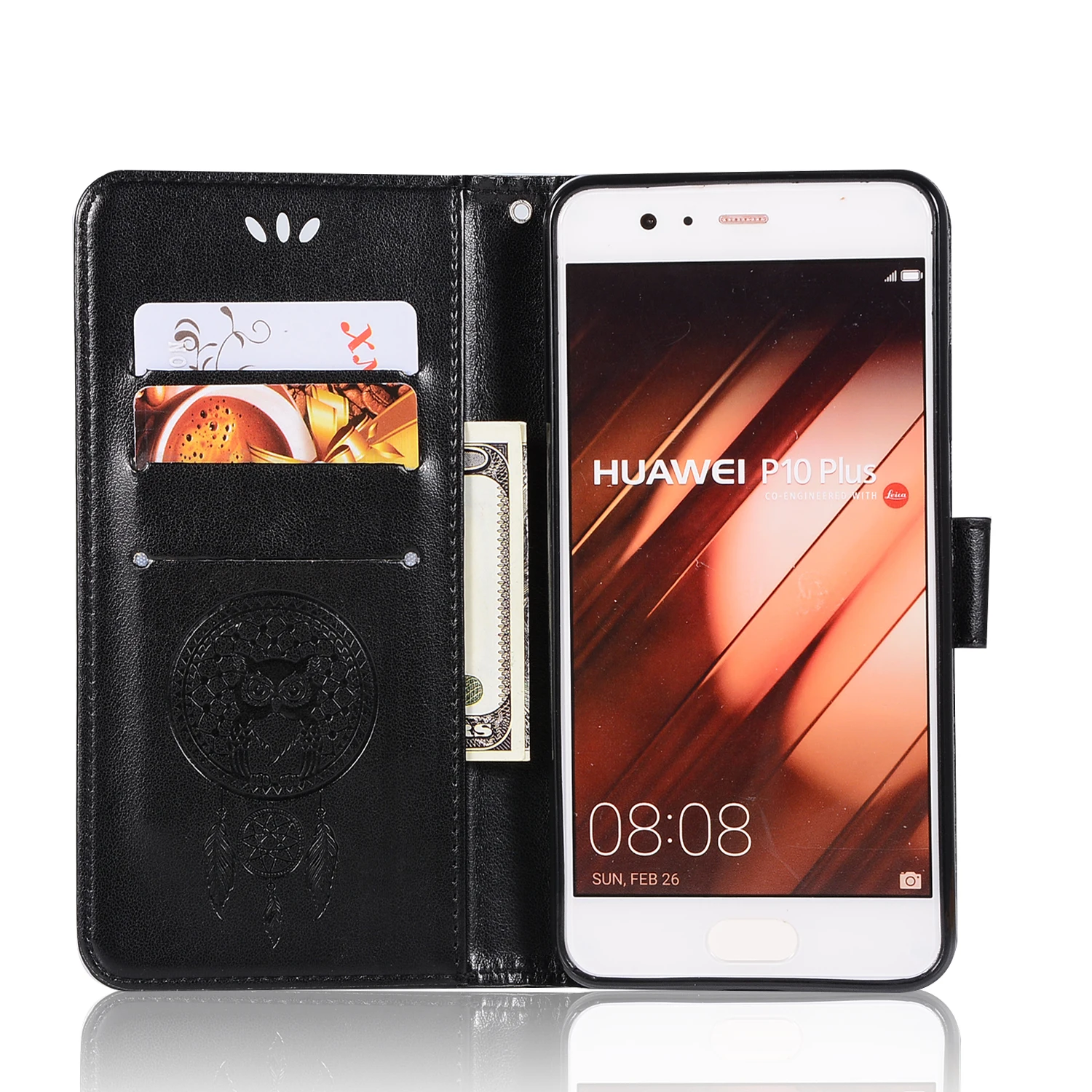 For Huawei P10 Plus Flip Wallet Case P 10 Plus Cases VKY-L09 VKY-L29 VKY-AL00 Leather Cover VKY L09 L29 AL00 Card Slot Phone Bag huawei phone cover