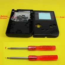 Cltgxdd для Gameboy игровая консоль для мальчика корпус экран Кнопки винты с отверткой Y+ тип для GB
