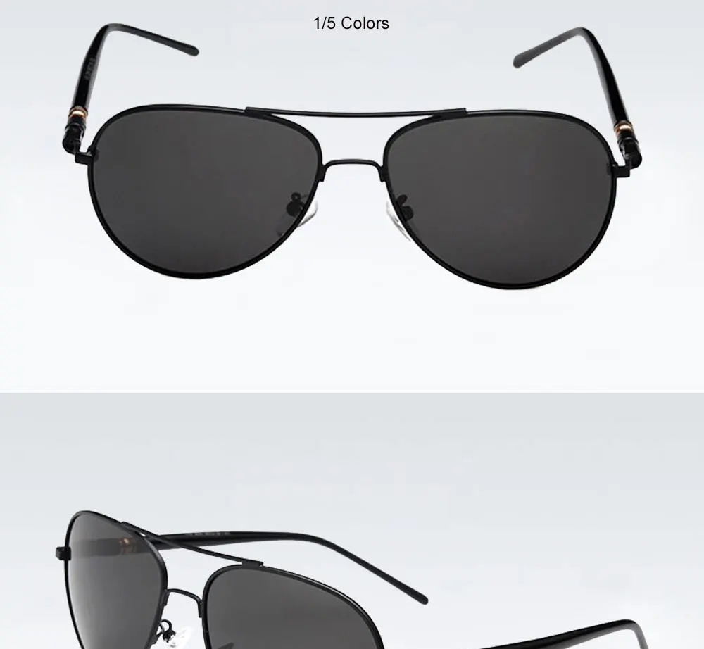 VEGA Eyewear Classic Aviation Sunglasses Polarized Authentic Navy Air Force Sunglasses Me ( (5)