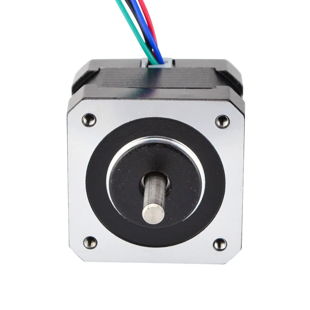 듀얼 샤프트 Nema 17 스테퍼 모터, DIY CNC 3D 프린터용, 4-리드 22Ncm(31oz.in) 1.33A 42 모터, 34mm 길이