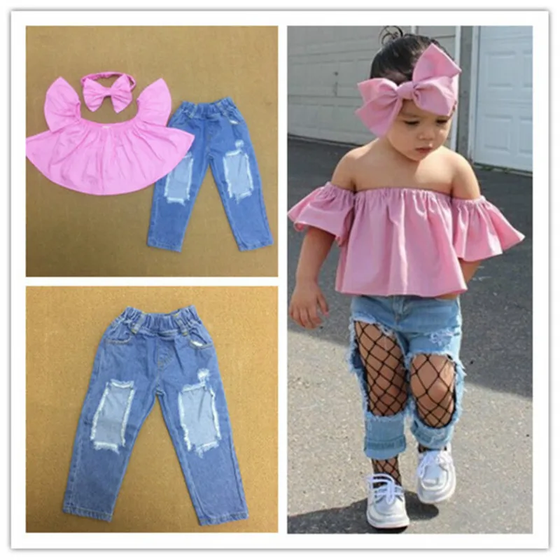 

2019 3pcs Baby Set Summer Infant Baby Girl Clothes Set Toddler Girl Clothes Baby Girl Outfit Summer Clothing Set For Girls