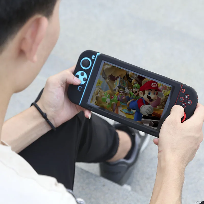 BUBM Silica gel protection case for Nintendo Switch Shockproof scratch-proof dirt -proof storage | Электроника