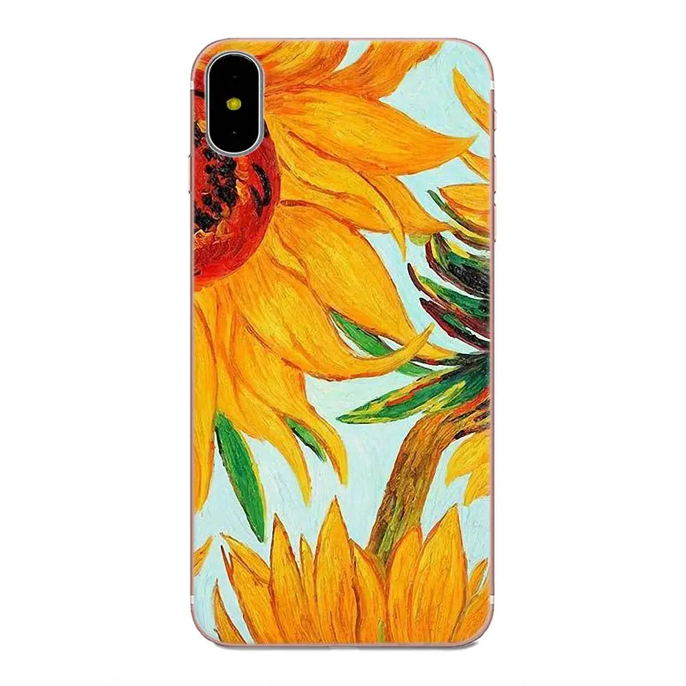Для Galaxy J1 J2 J3 J330 J4 J5 J6 J7 J730 J8 2015 2016 2017 2018 mini Pro мягкая защита для экрана Подсолнух Ван