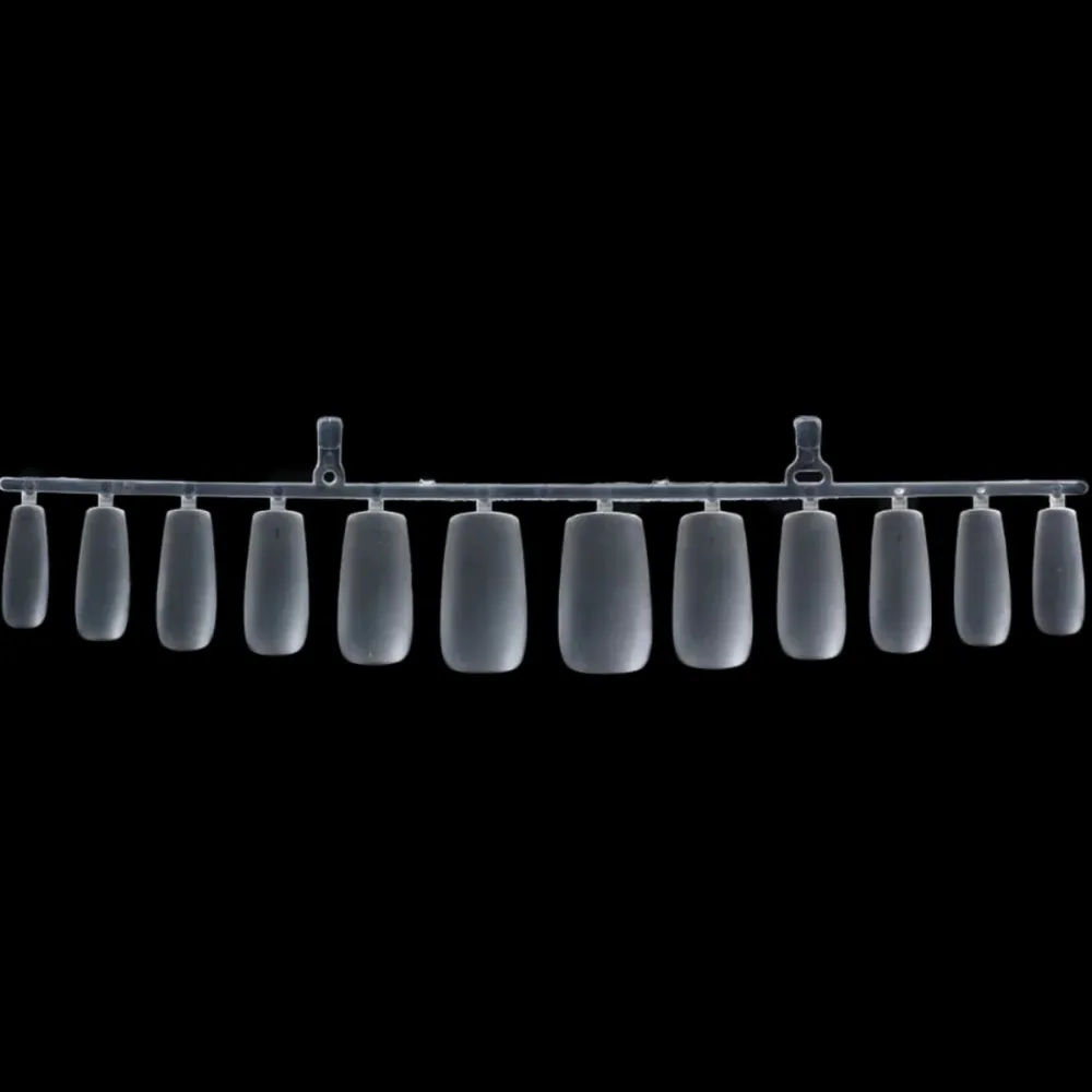 Tampa de Acrílico Caixa de 360 Caixa Tamanhos Ultra Fina Limpar Oval Caixão Cheio Unhas Falsas Dicas Abs Material Falso A0489x 10 Pçs - 12 7 High Quality Beleza e saúde