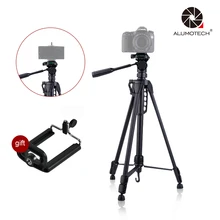 Max Load 3KG WT-3730 Tripod Stand DSLR Camera + 3D Cradle Head For Video Studio