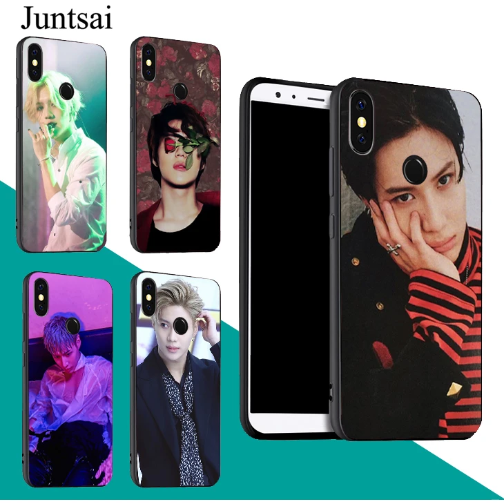 

Juntsai KPOP SHINee Taemin Case For Xiaomi Redmi S2 5 Plus 6A 6 Pro 4X Note 5 5A 7 Mi 9 8 6X Mix 2S Max 2 3 F1 Cover