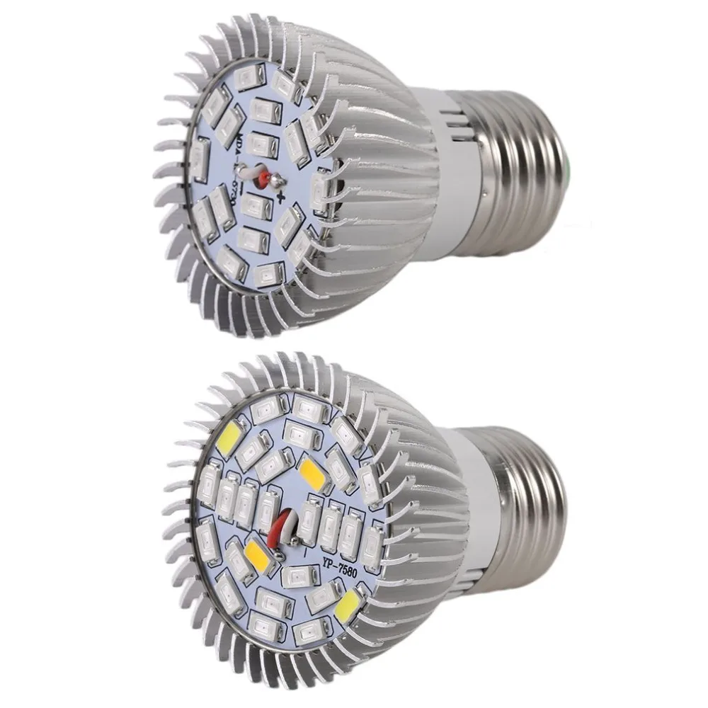 Светодиодный светать 8 Вт/10 Вт 18 светодиодный/28 светодиодный E27 Spotlight завод лампа цветок парниковых системы расти поле AC85-265V