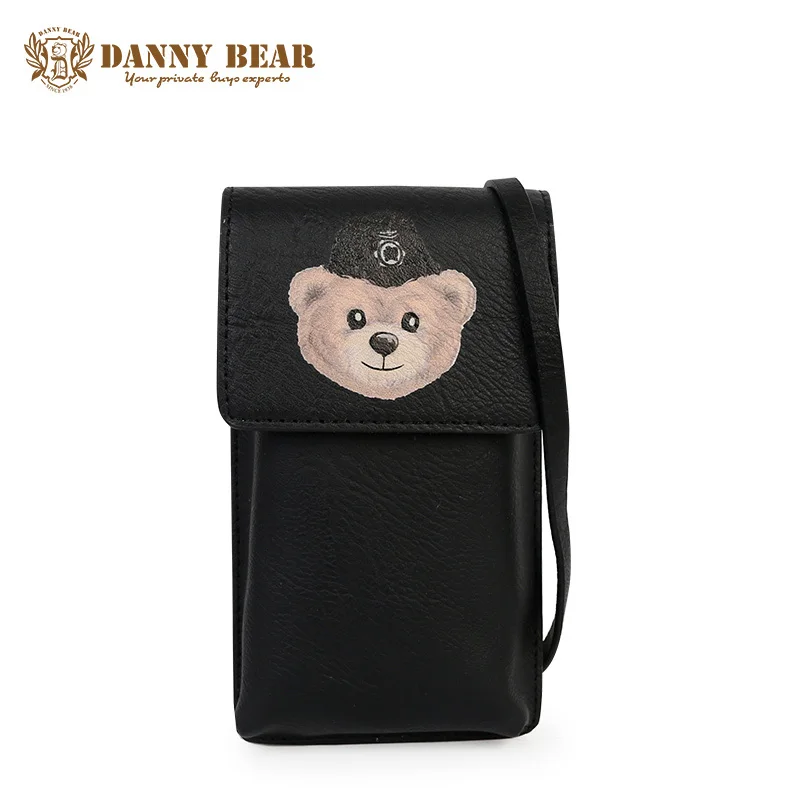 

DANNY BEAR Fashion Women Mini Leather Crossbody Bag Female Korean Messenger Bags Designer Cute Shoulder Bags For Teenage girls
