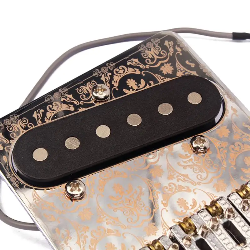6 роликовых сидений гитары мосты с хамбакером Пикап для Telecaster Tele TL электрогитары