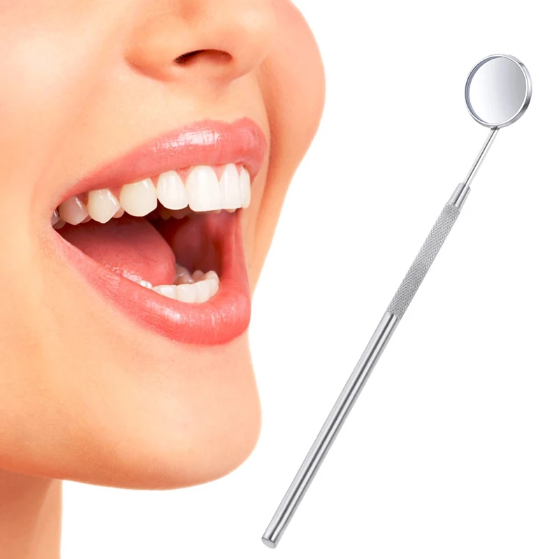 Нержавеющая сталь Зубное зеркало рот гигиена полости рта Комплект отбеливание чистке инструменты инструмент зубочистка стоматолог