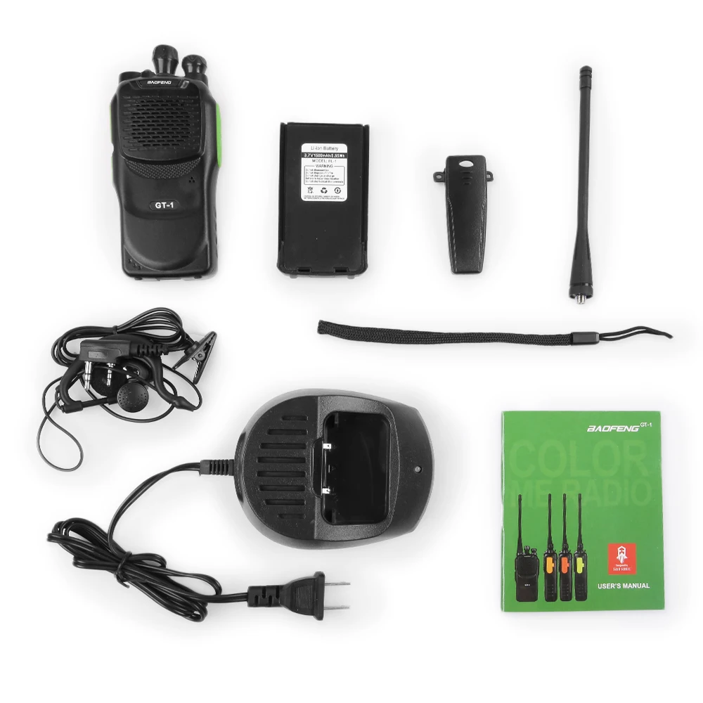 Baofeng GT 1 UHF 400 470 МГц 5 Вт 16 каналов FM двухсторонняя Любительская рация