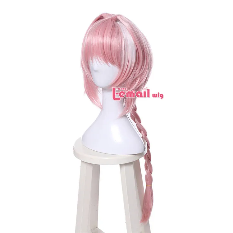 Adorable Pink Ponytail Lace Wig