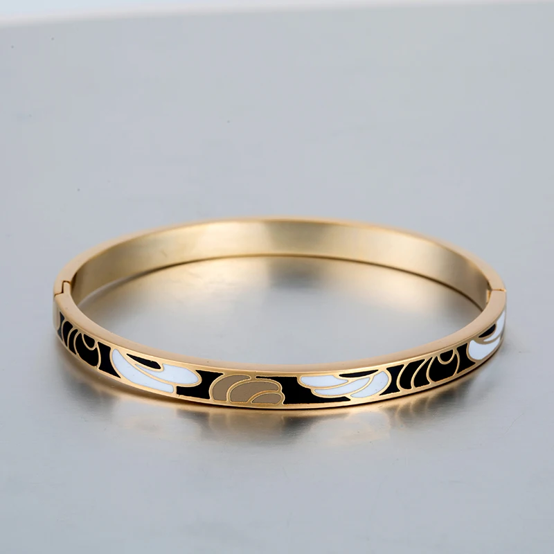 Famous Brand Jewelry Vintage Slim Opening Authentic Gold Love Bracelet