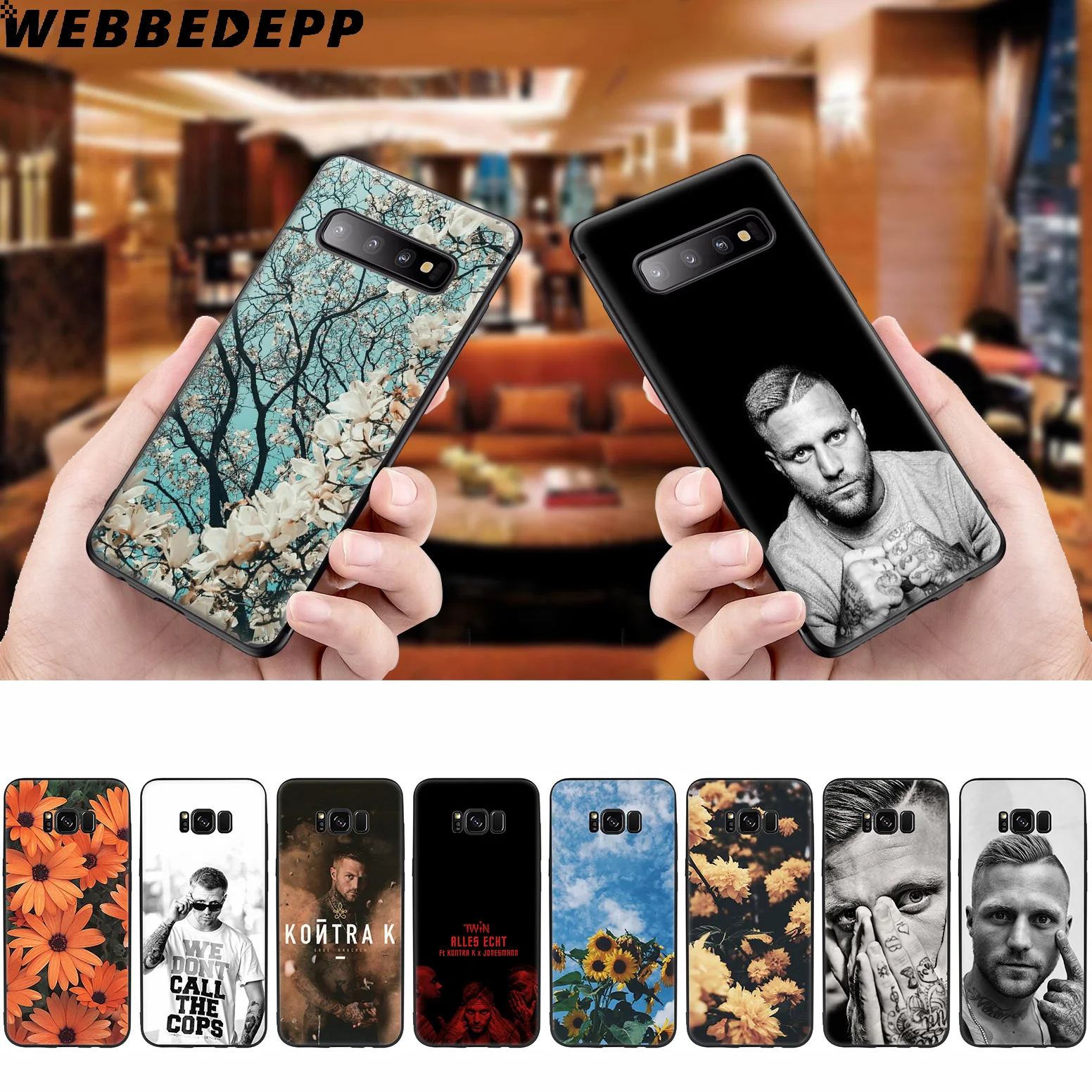 WEBBEDEPP Kontra K Рэппер мягкий чехол для Samsung Galaxy S10 S10e S9 S8 Plus S7 S6 Edge &amp J6 2018 Note 10 9 8 |