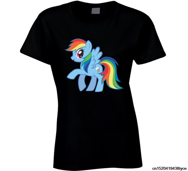 My little pony rainbow dash dark t shirt Clearance