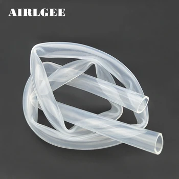 

1M Length 14mm x 18mm IDxOD Food Grade Transparent Silicone Rubber Tubing Flexible Peristaltic Hose Pipe